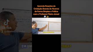 Oxidação Branda de Alcenos de Forma Simples e Prática com o Professor Flávio Jones ⚗️✨ [upl. by Wrigley937]