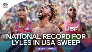 Mens 200m Final  World Athletics Championships Oregon 2022 [upl. by Vaclava]