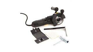 DUALSAW CS 450 Circular Saw with Guide Ruler and Case [upl. by Laryssa]