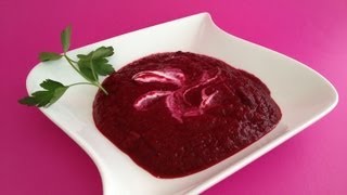 Rote Beete Suppe Rezept Rote Beete selber machen mit einfachKochen [upl. by Detta]