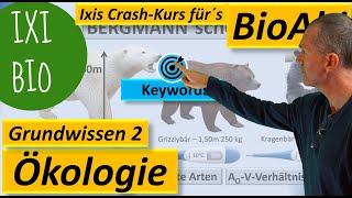 Ökologie  Grundwissen und Schlüsselbegriffe Keywords  Teil 2  Biologie Abitur [upl. by Eelirak]