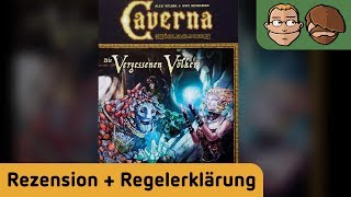 Caverna Die vergessenen Völker Erweiterung  Review und Regelerklärung [upl. by Massimo]