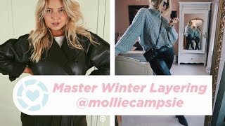 Minimalist Winter Capsule Wardrobe Outfit Ideas For Curvy Girls Try On Haul  Mollie Campsie [upl. by Rairb]