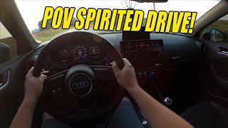 POV IN MY 700HP RS3 This car is absolutely better than my r35 [upl. by Varney]