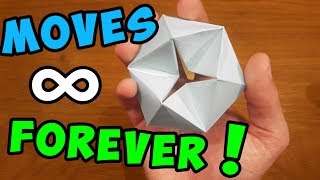 How To Make a Paper MOVING FLEXAGON  Fun amp Easy Origami [upl. by Shimberg]