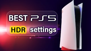 Best PS5 HDR SETTINGS for any TVMonitor [upl. by Branscum291]