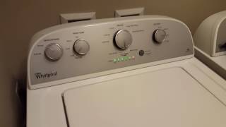 Whirlpool washer recalibration [upl. by Philps199]