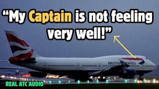 British Airlines Pilot Gets SICK before Takeoff [upl. by Aineg918]