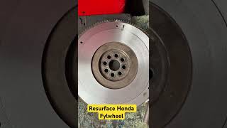 Honda after resurface Flywheel [upl. by Hgielyk]