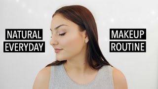 NATURAL EVERYDAY MAKEUP ROUTINE  Jaclyn Forbes [upl. by Assirrac]