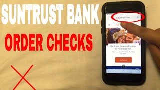 ✅ 3 Ways To Order Suntrust Bank Replacement Checks 🔴 [upl. by Rhines122]