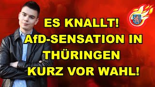 AfDSENSATION in Thüringen KURZ VOR WAHL [upl. by Line852]