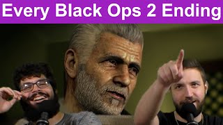 WE WATCH EVERY BLACK OPS 2 ENDING [upl. by Nnelg]