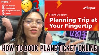 Paano mag book ng Plane Ticket Online  How to book Plane Ticket Online airplane [upl. by Paver]