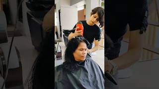 💇✂️Short layer haircut shortvideo hair hairstyle haircut layercuting we3salon [upl. by Gusta587]