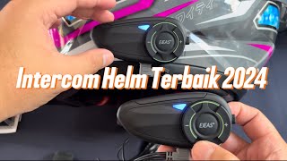 Review Ejeas Q8 Intercom Helm Terbaik 2024  Tutorial Pemasangan Intercom Helm Touring 2024 [upl. by Raleigh]