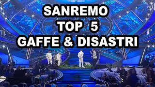 Epic Fail Le Peggiori Performance di Sanremo [upl. by Hesta]