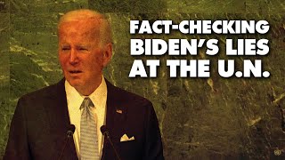 In mindblowingly hypocritical UN speech Biden tries to rewrite history [upl. by Erland]