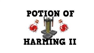 Minecraft Tutorials How to Make a Splash Potion of Harming II In 112 [upl. by Zenitram]