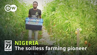 Nigerias Soilless Farming Pioneer [upl. by Adlen]