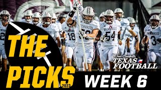 Stephenville vs Brownwood and Much More Texas High School Football Predictions Week 6 2023 [upl. by Mapel966]