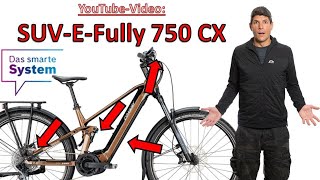 NEU 2022 Xyron Cairon EBike SUV 69 Bosch CX 750 Trekking EFully [upl. by Mathi]