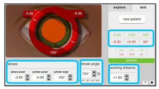 Retinoscopy Simulator Practice Retinoscopy with Simulator [upl. by Christiane]