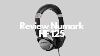 Review Headphone HF125 Numark DJ [upl. by Masterson]