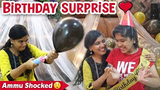 🔥Ammus Birthday SURPRISE😍  She got SHOCKED😱  Preetha Ammu  Ammu Times [upl. by Ittak79]