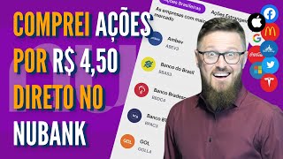 NEWS Veja como COMPRAR AÇÕES DIRETO no App do NUBANK E tem BDRs e ETFs [upl. by Markland22]