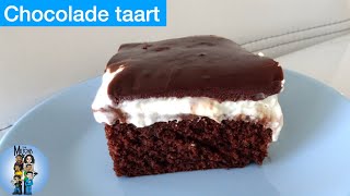 Chocolade taart simpel recept [upl. by Libb]