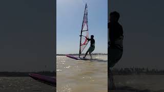 What a spot windsurfing [upl. by Lemaceon]