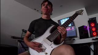 Rational Gaze  Meshuggah 8String Cover [upl. by Kinata259]