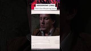 Videodrome 1983 Flesh Gun Morphing Scene davidcronenberg specialeffects horror [upl. by Panthea]