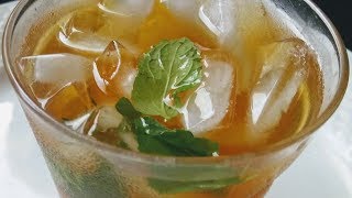 Iced Tea  Mint Iced Tea  Iced Tea recipe  How to make Iced Tea at home [upl. by Sammie]