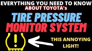 All you need to know about Tire Pressure Monitor For Toyota [upl. by Oloapnaig]