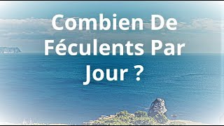 Combien de féculents par jour [upl. by Eicyal1]