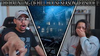 The Haunting of Hill House Season 1 Episode 1 Reaction Steven Sees a Ghost [upl. by Giavani]