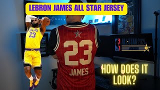 LEBRON JAMES 2024 ALLSTAR SWINGMAN NBA JERSEY [upl. by Cuttie]