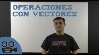 Operaciones de vectores [upl. by Nelan]