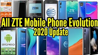 All ZTE Mobile Phone Evolution 2009 To 2020 [upl. by Ahsias]