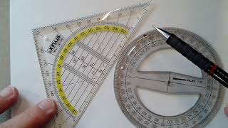 Winkel messen und zeichnen Klasse 5c [upl. by Lamek]