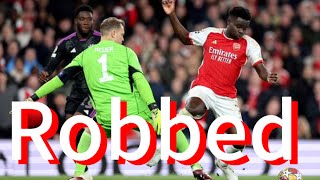 Arsenal ROBBED Arsenal 22 Bayern [upl. by Yliram]