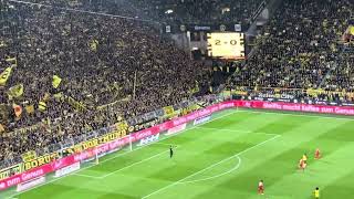 Heidenheim Ultras feiern Tor in Dortmund [upl. by Aihcropal]