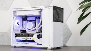 Thanh lý Jonsbo D31 có màn hình Lên dàn full trắng 26 Triệu 14500  RTX 3070Ti [upl. by Aihseyn]