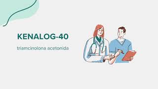 Kenalog40 triamcinolona acetonida  Drug Rx Información SpanishEspañol [upl. by Sirhc]