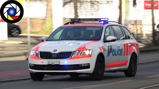 Police Genève  Patrol Car Geneva [upl. by Epolulot]