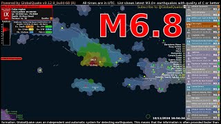 M68 Earthquake hits Cuba  November 10th 2024 [upl. by Clapper]