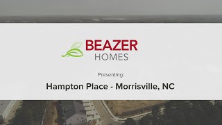 New Homes in Morrisville NC Beazer Homes [upl. by Rebhun374]