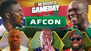 Gambia vs Cameroon  AFCON QuarterFinals  GameDay LIVE With Laurie Kelechi Ty amp Belgium [upl. by Corkhill]